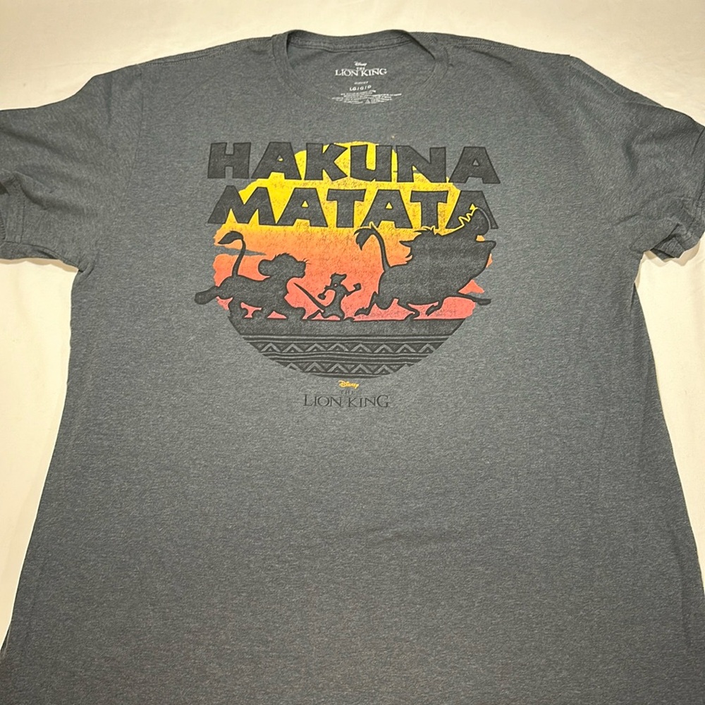 Men’s Graphic Tee Lion King, Size L